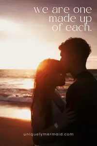 This romantic poem for love celebrates the unique combination of each partner in a loving relationship.