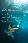 A be yourself poem that uses the imagery of a mermaid hiding beneath the surface.