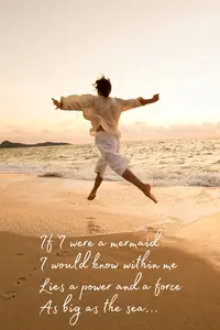 This mermaid poem about inner strength reflects on how you can become your most authentic and best self.