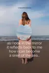 A whimsical mermaid transformation poem that releases your inner siren.