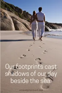 A short beach sunset love poem that captures the feeling of foreverness between two souls.
