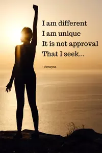 A short but powerful poem on uniqueness and becoming your authentic self.