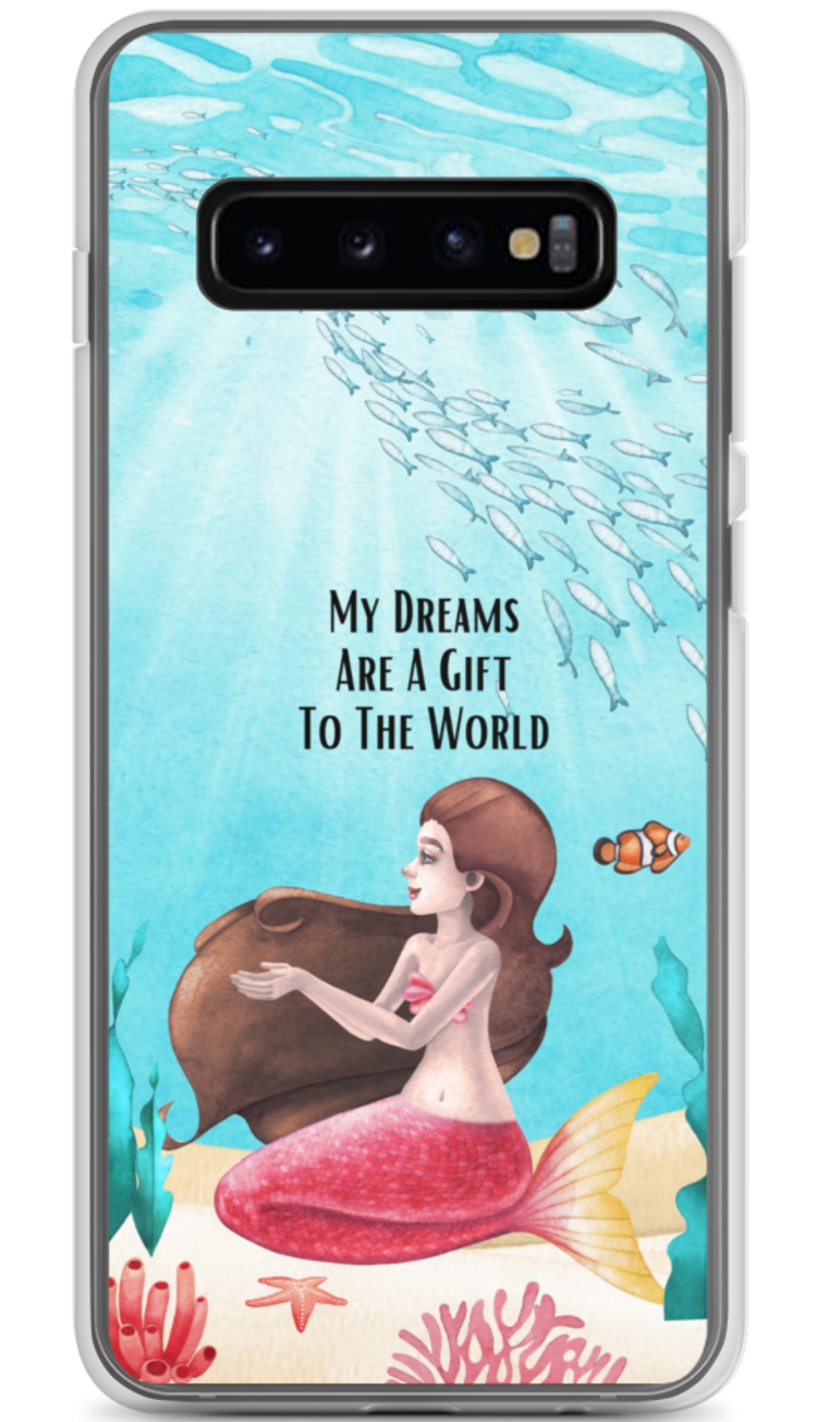 Mermaid Message Phone Case