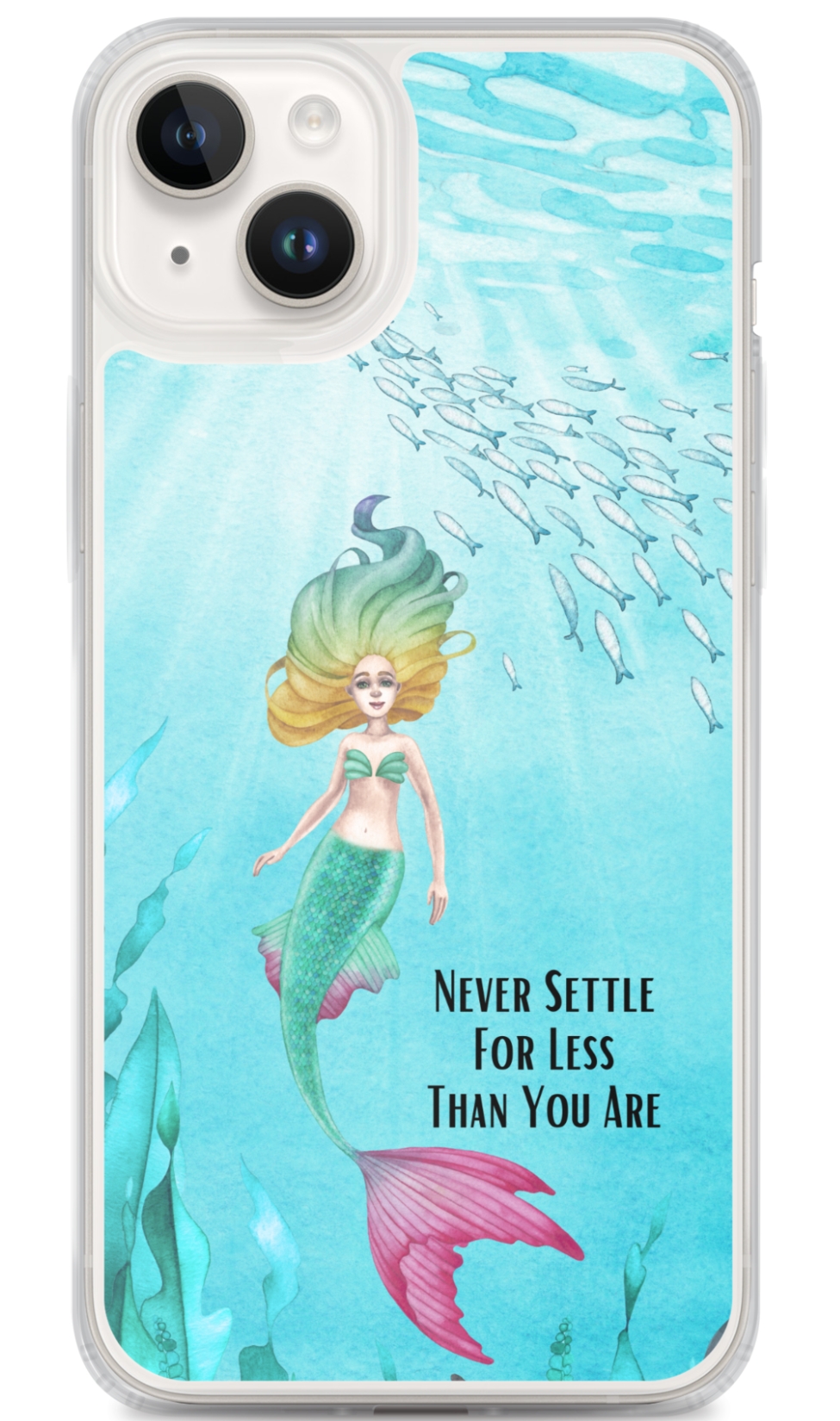 Mermaid Message Phone Case