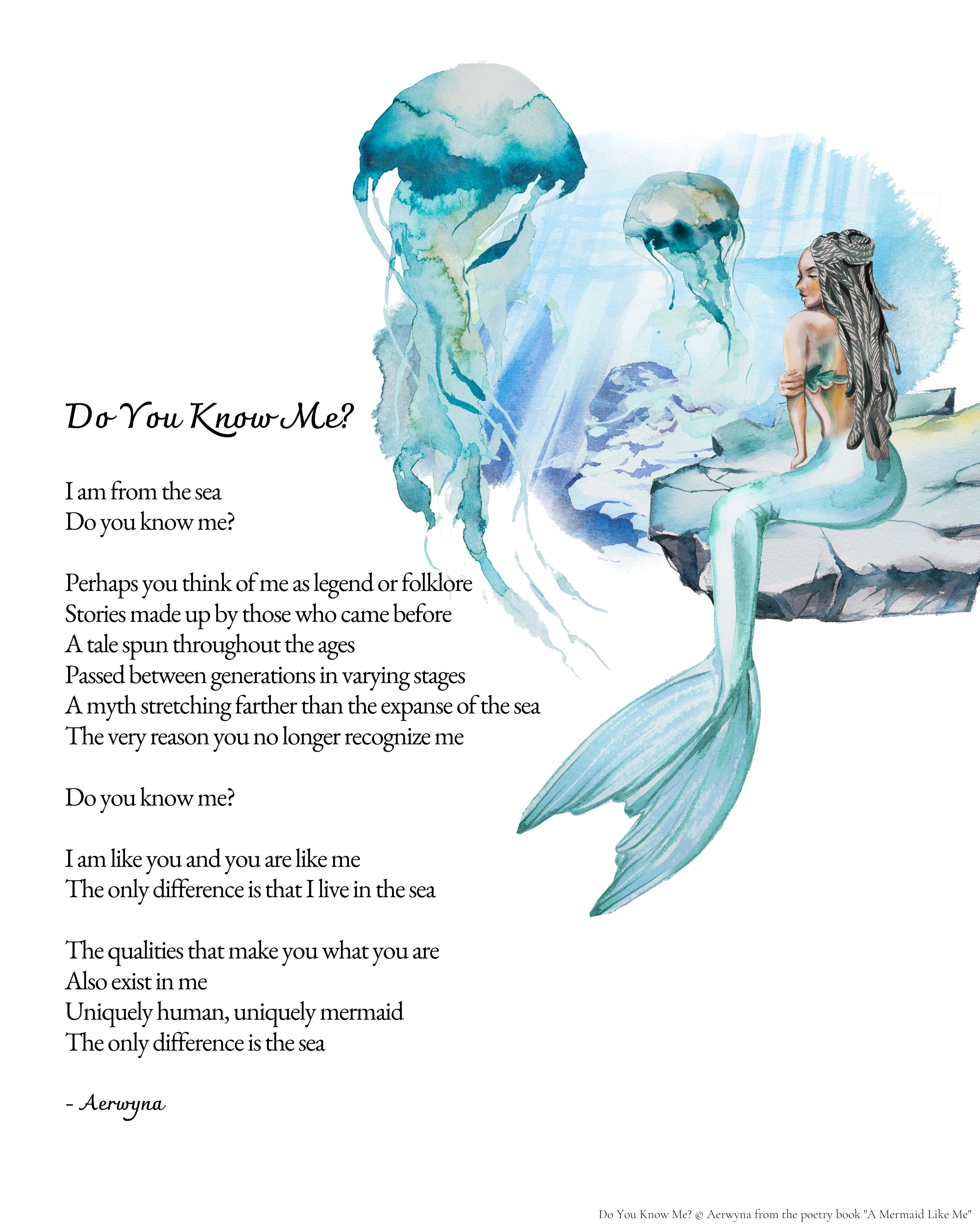 Do You Know Me? Poetry Poster