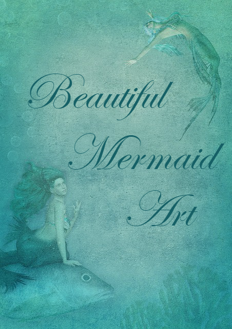 Beautiful mermaid art with stunning images of these sirens of the Seven Seas.