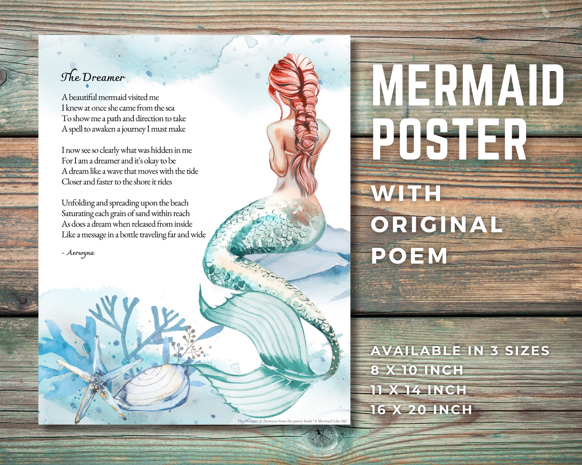 The Dreamer Poetry Poster