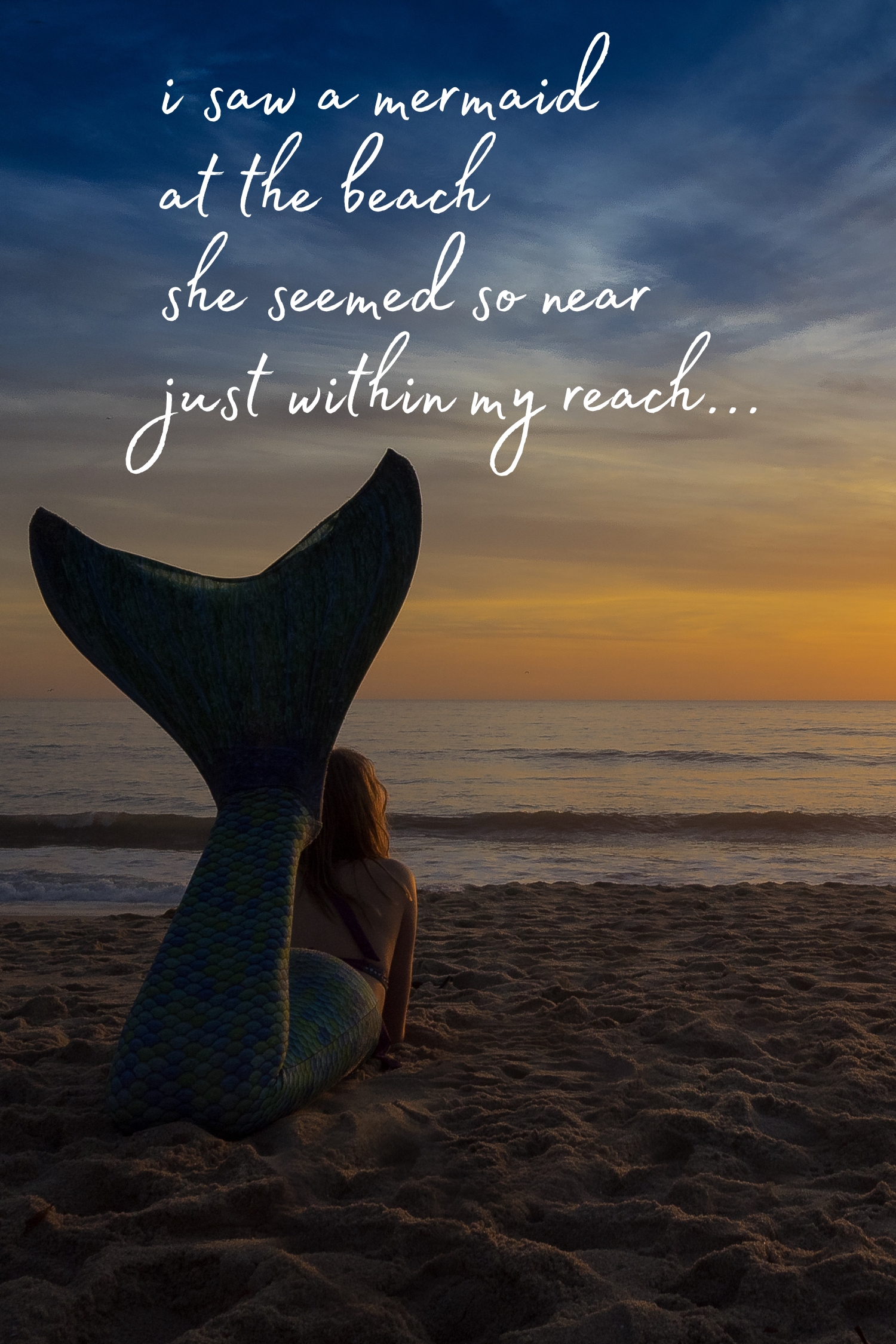 Mermaid Out Of Water Poem