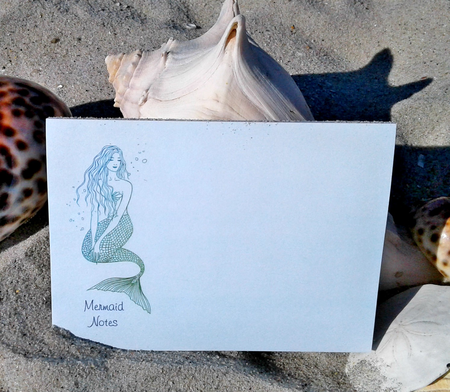 "Mermaid Notes" Post-it