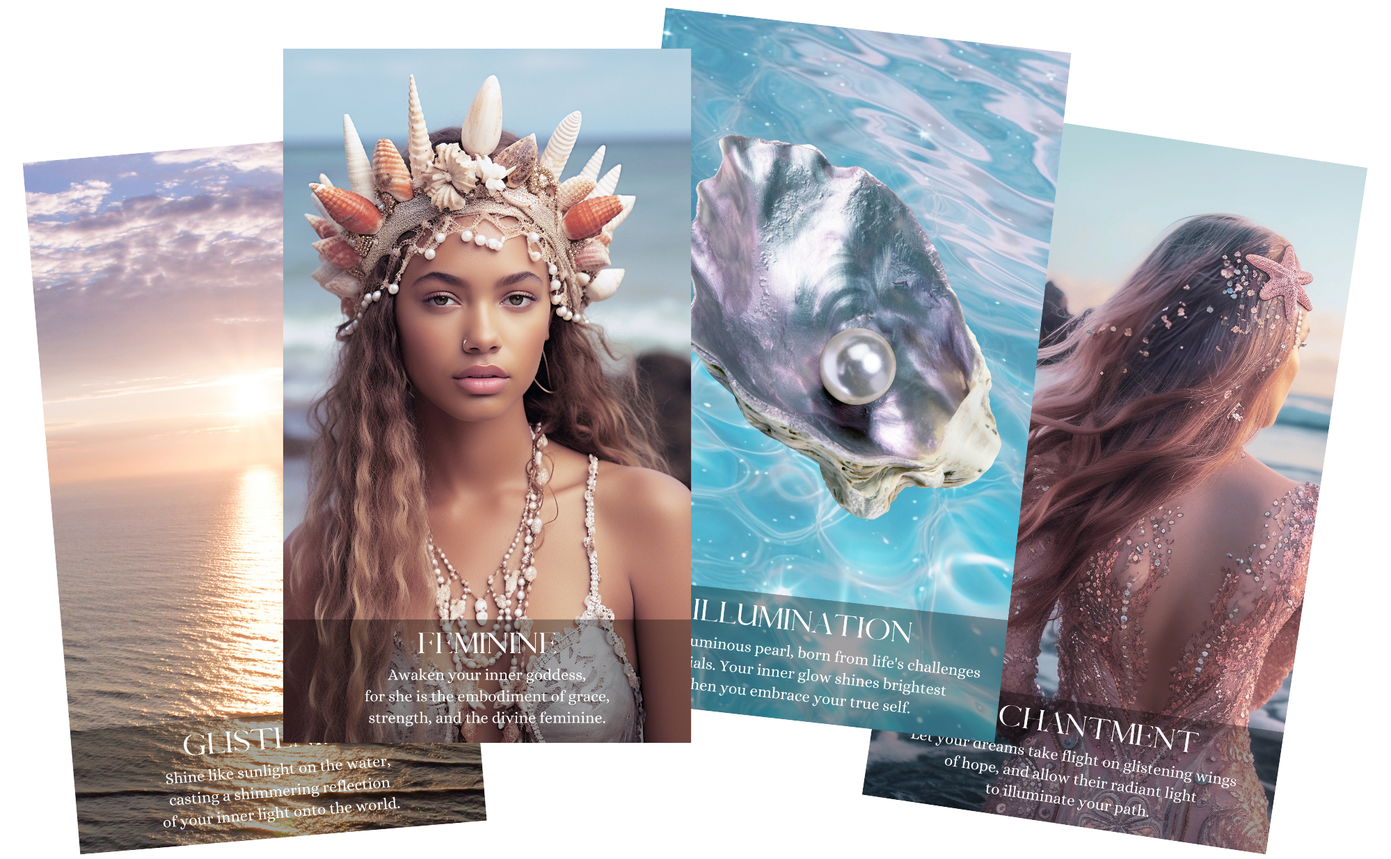 Mermaidcore Oracle Cards
