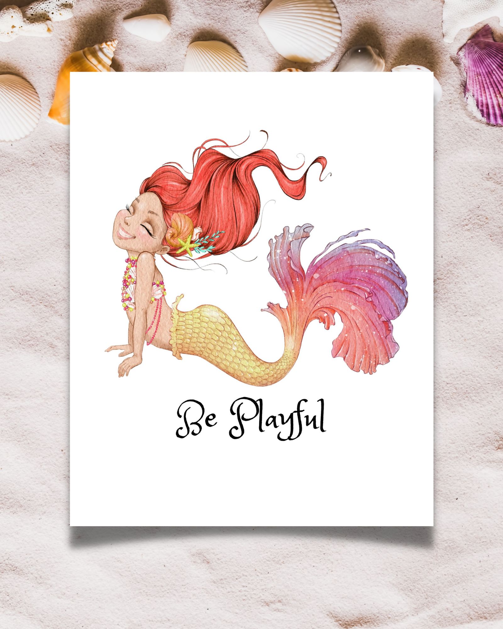 Cute Mermaid Art