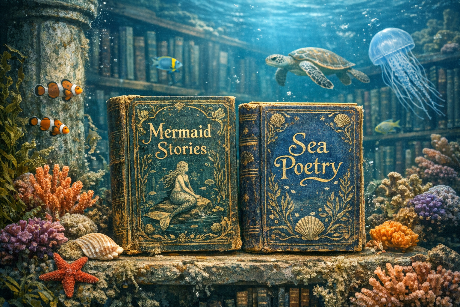 Mermaid Stories and Sea Poetry