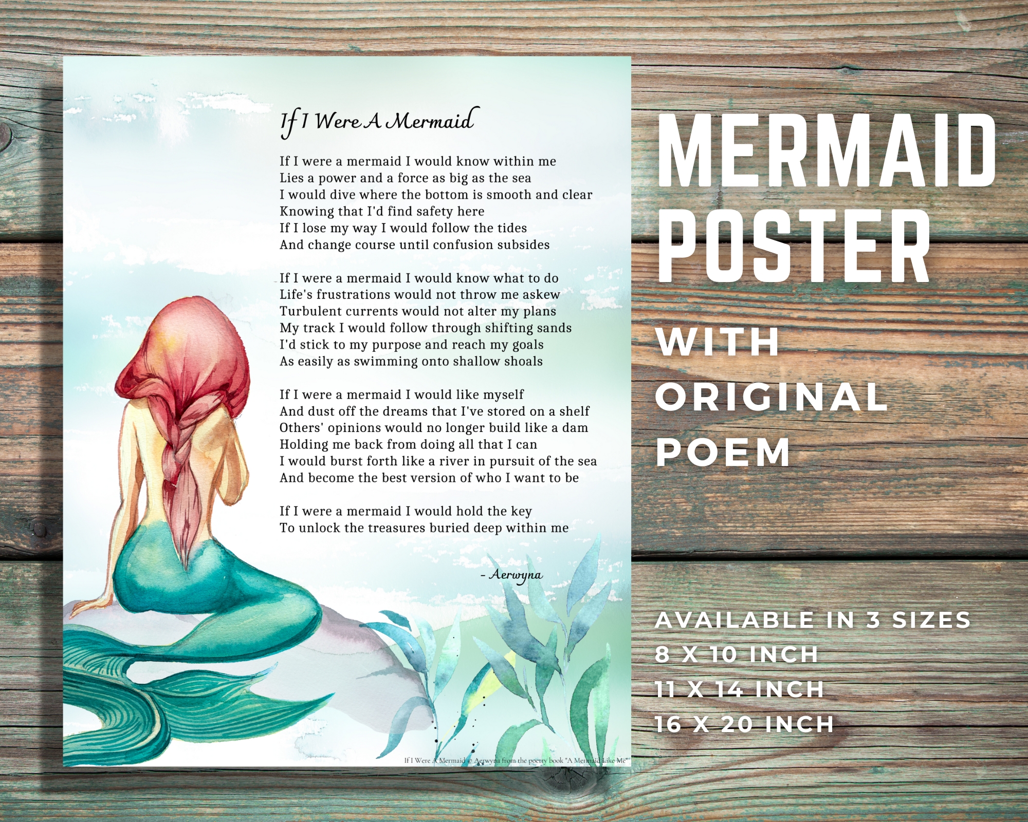 If I Were A Mermaid Poem