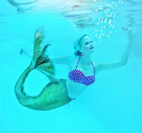 A Mermaid In Motion