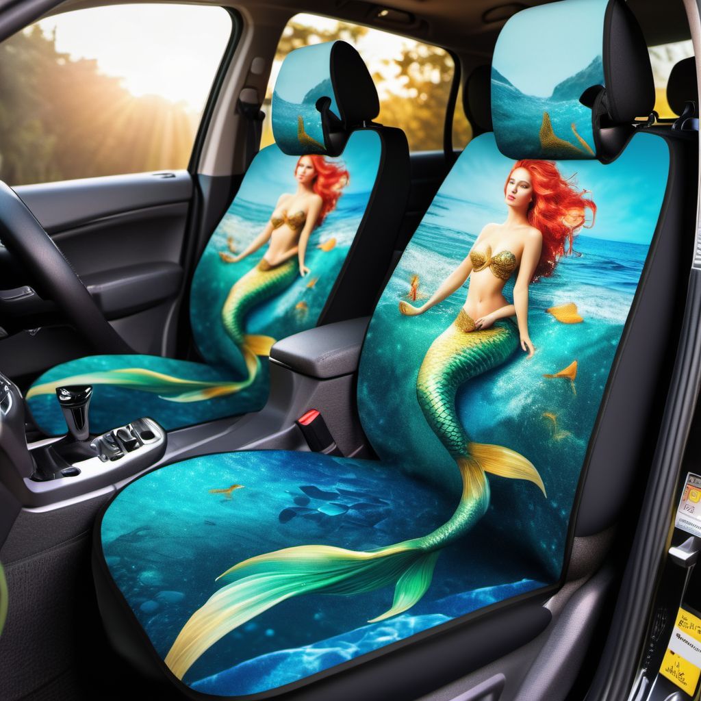Mermaid Car Seat Covers