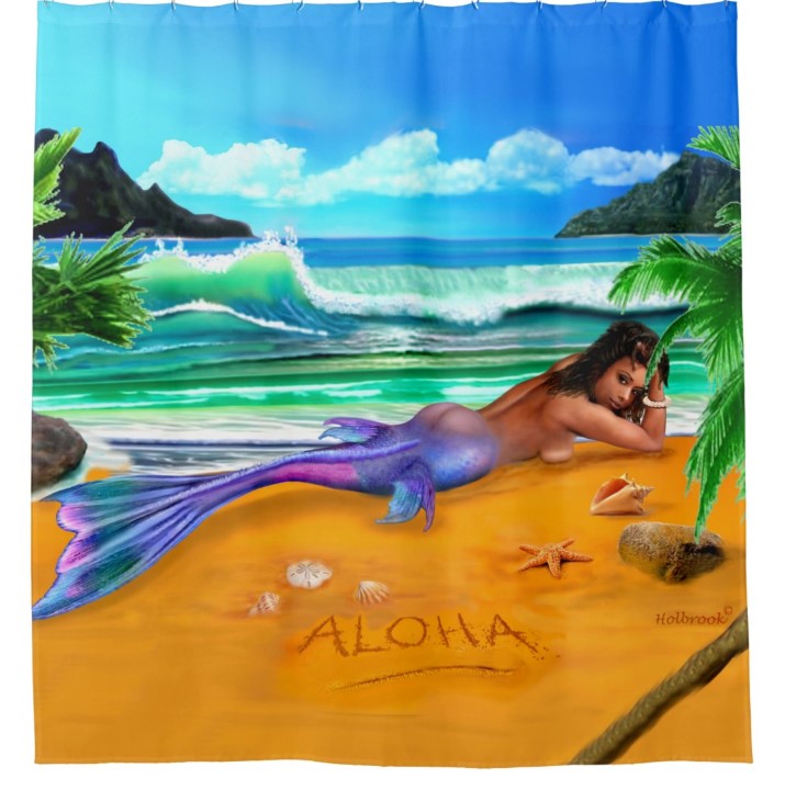 Mermaid Enchantment Shower Curtain