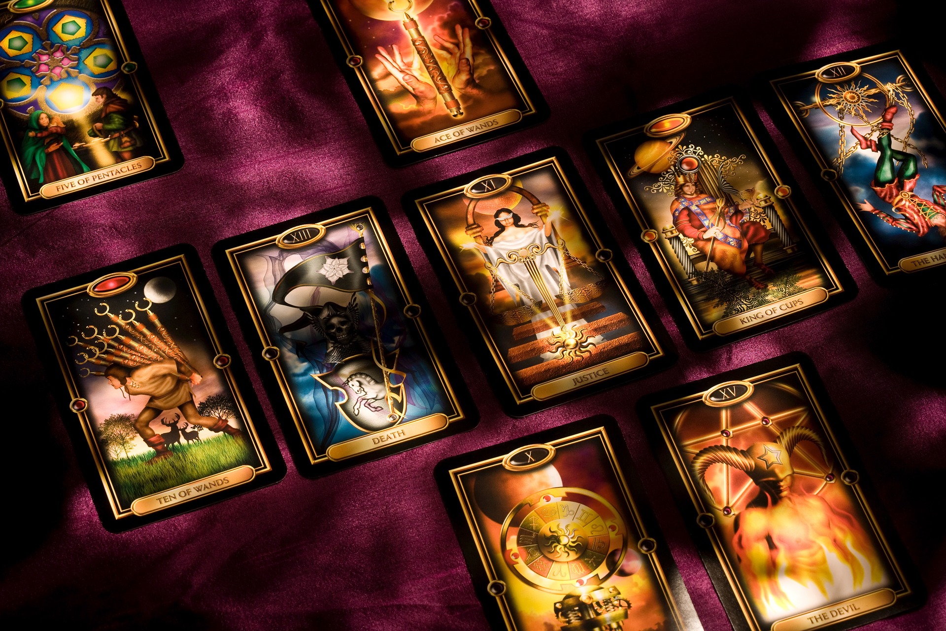 A Tarot Card Spread