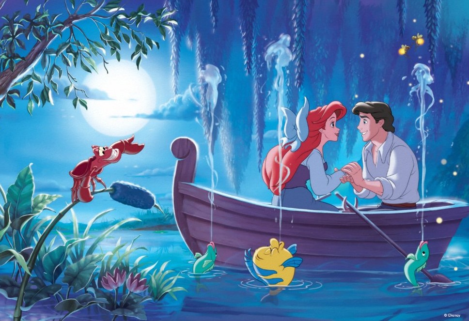 The Little Mermaid and Prince Eric Poster