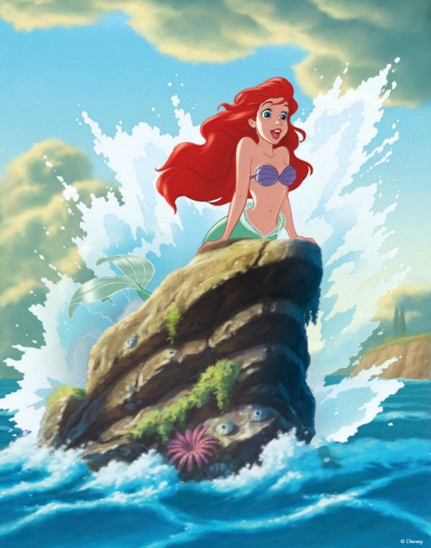 The Little Mermaid Princess Ariel Poster