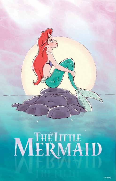 Ariel The Little Mermaid Poster