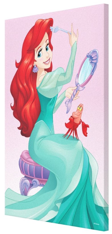 Ariel and Sebastian Canvas Print